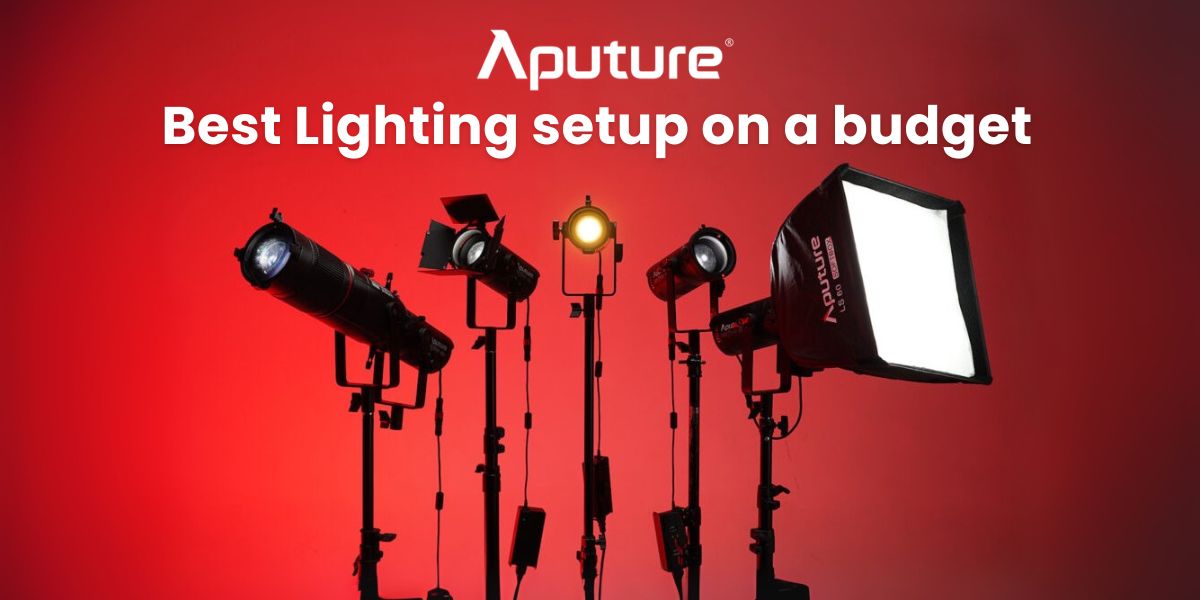 Best Lighting setup on a budget! Aputure Edition