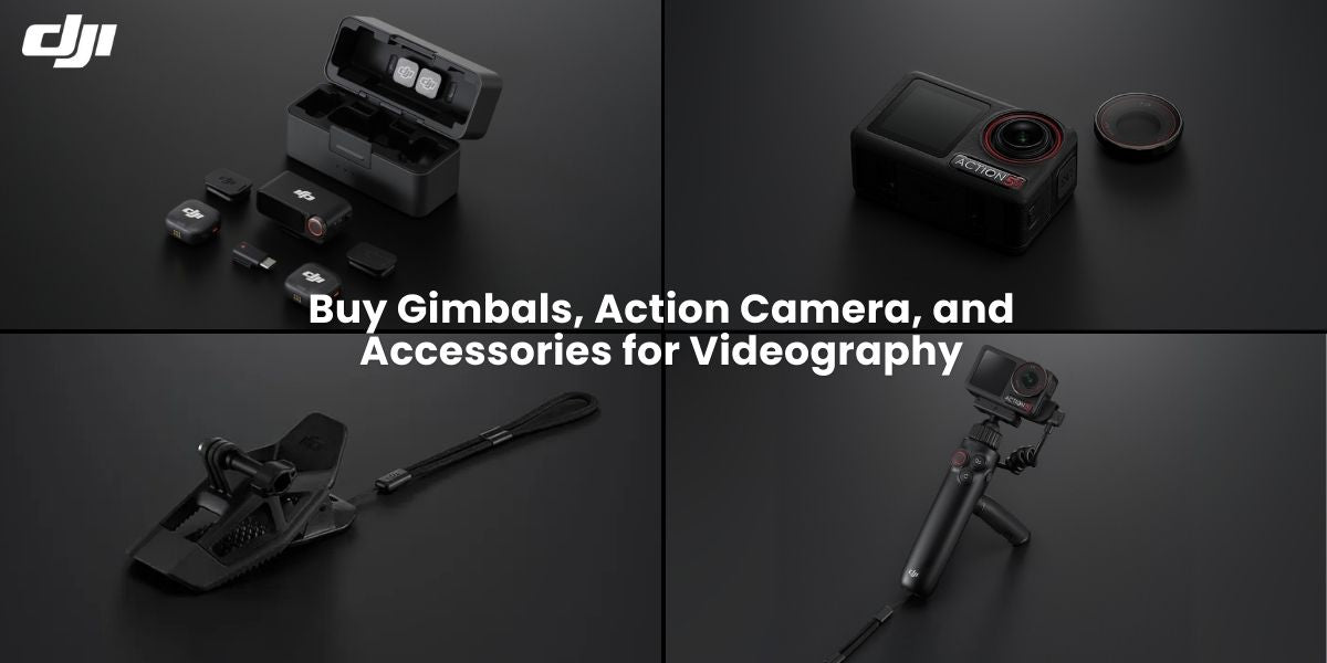 Buy DJI in Dubai | Gimbals, Action Camera, and Accessories for Videography