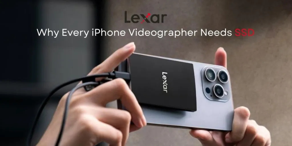 Why Every iPhone Videographer Needs a Lexar 1TB SSD