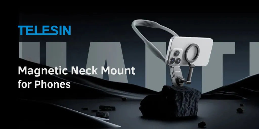 Best Magnetic Neck Mount for Phones – Telesin P2