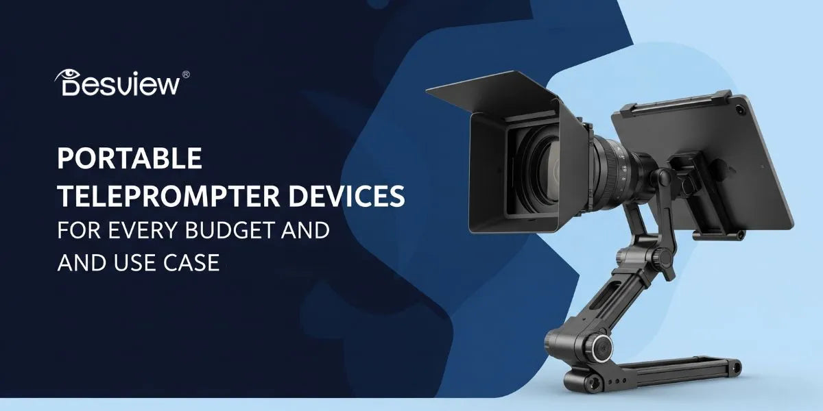 Portable Teleprompter Devices for Every Budget and Use Case | Desview