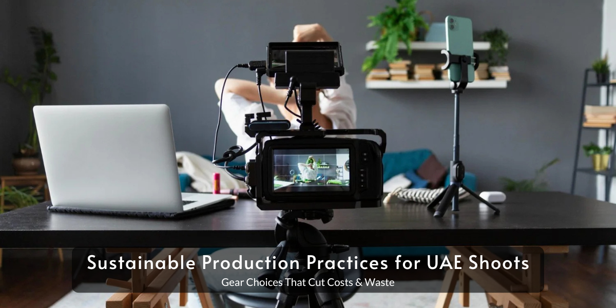 Sustainable Production Practices for UAE Shoots: Gear Choices That Cut Costs & Waste