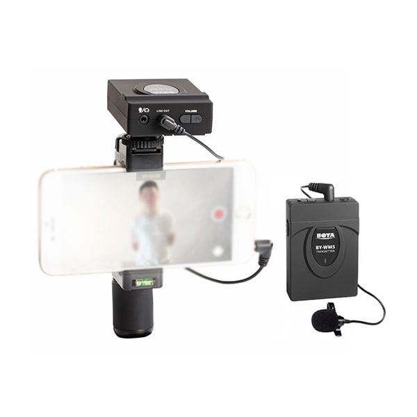 BOYA BY-WM5 2.4GHz Wireless Lavalier Microphone System