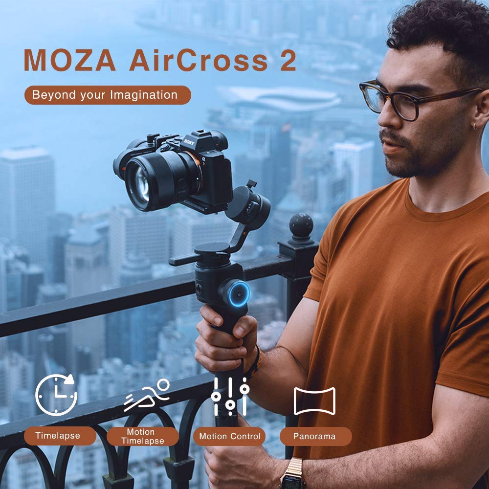 Moza AirCross 2 3-Axis Handheld Gimbal Stabilizer
