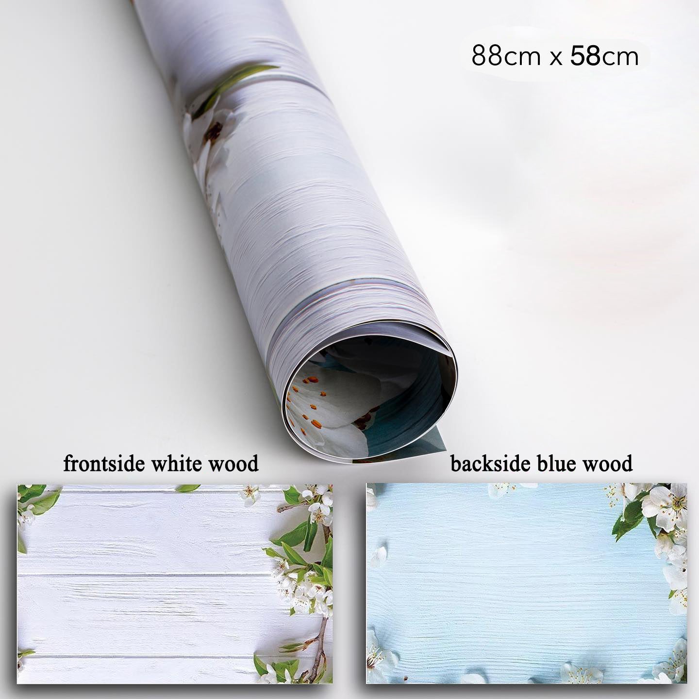 PROMAGE DOUBLE-SIDED PAPER BG FLOWER PM-DB01