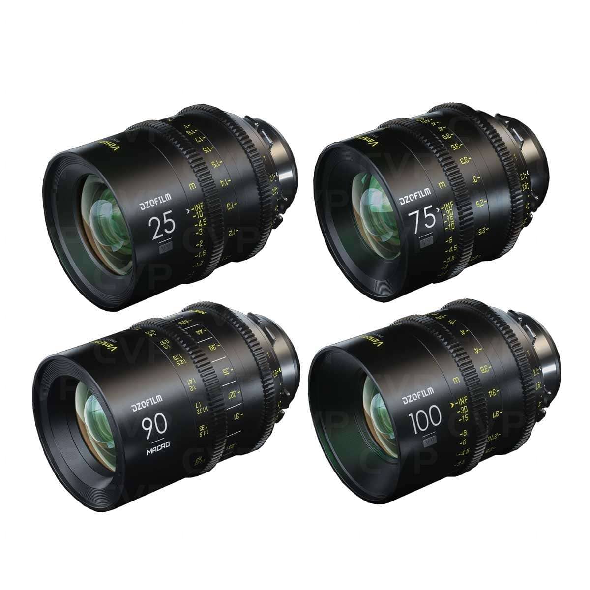 DZOFilm VESPID 4-Lens Kit (PL and EF Mount)