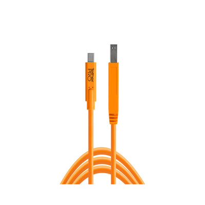 Tetherpro Usb-C To 3.0 Male B 15" Org