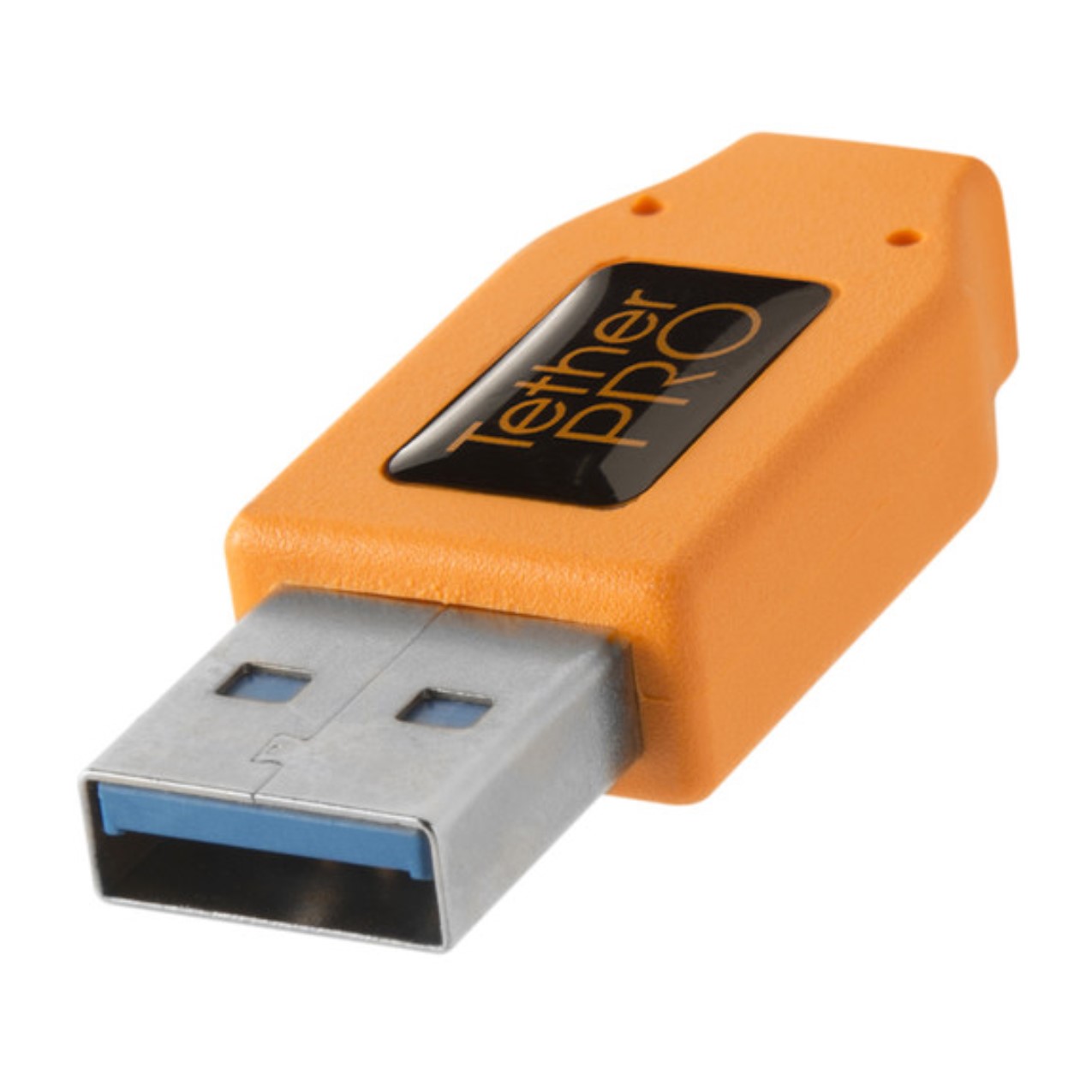 Tetherpro Usb 3.0 Male Type-A To Usb 3.0 Micro-B Cable (15', Orange)