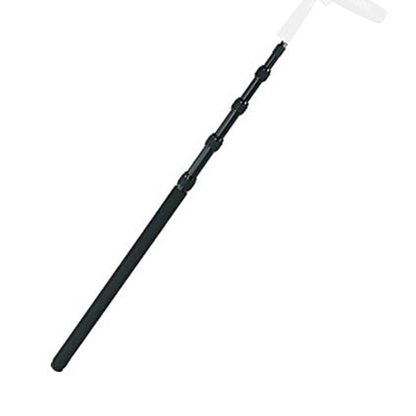 E-Image BC16 16ft Carbon Fiber Microphone Extension Telescopic Boom Pole with Cover for Recording Interview Filming (Black)