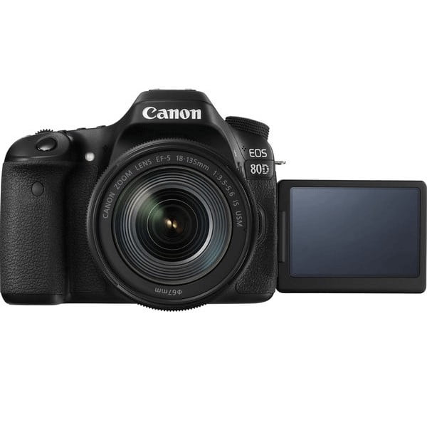 Canon EOS 80D DSLR Camera with 18-135mm Lens
