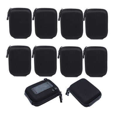 Solibag Carry Case -5001 Hardcase Pure Black L (With Shoulder Strap And Belt Loop) Suitable For Example Cybershot Dsc Hx60 Hx90 - Coolpix S9900 W100 W150 - Lumix Dmc Tz70 Tz80 - Powershot Sx710 Sx720 Pack Of 10Pcs