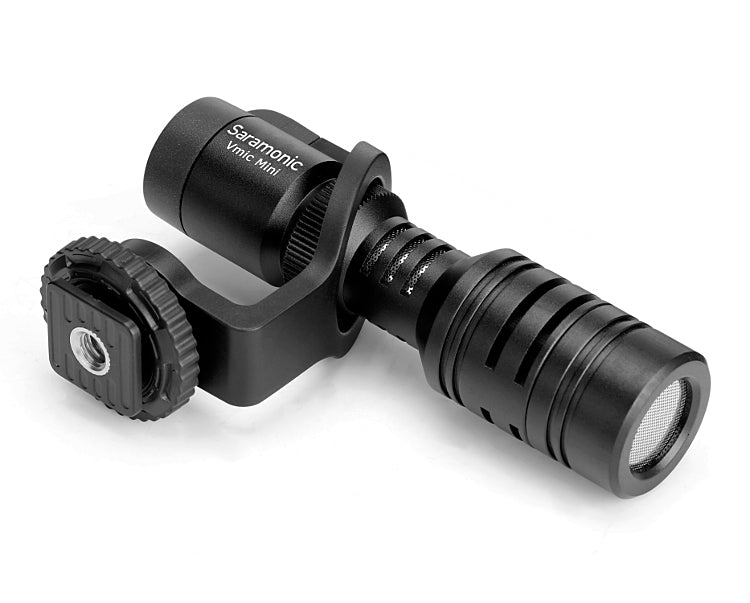 Saramonic Vmic Mini Ultra-Compact Camera-Mount Shotgun Microphone for DSLR Cameras and Smartphones