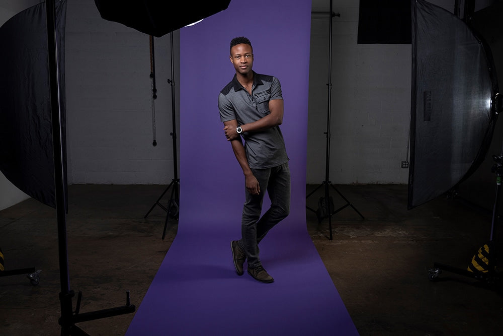 Promage DEEP PURPLE PM-PB68 Seamless Background Paper 2.72m x 10m