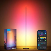 Govee LED Floor Lamp, RGBIC Corner Floor Lamp Works with Alexa Google Assistant, 1