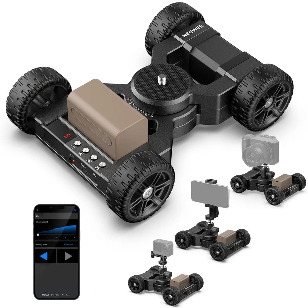 Neewer DL400 Motorized Camera Slider Dolly with App Control