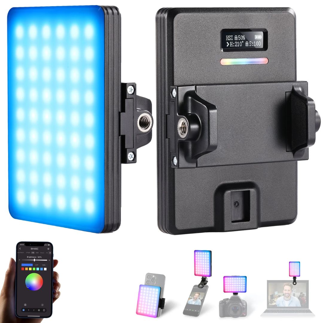 Neewer VL67C Phone Selfie Light with App Control
