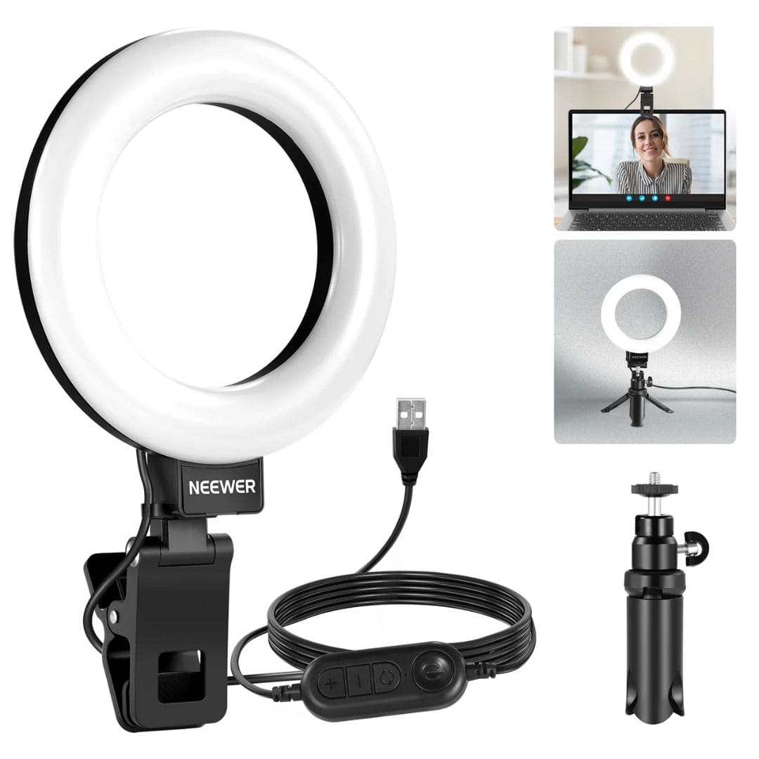 Neewer BR60 5" Bi-Color Mini Ring Light