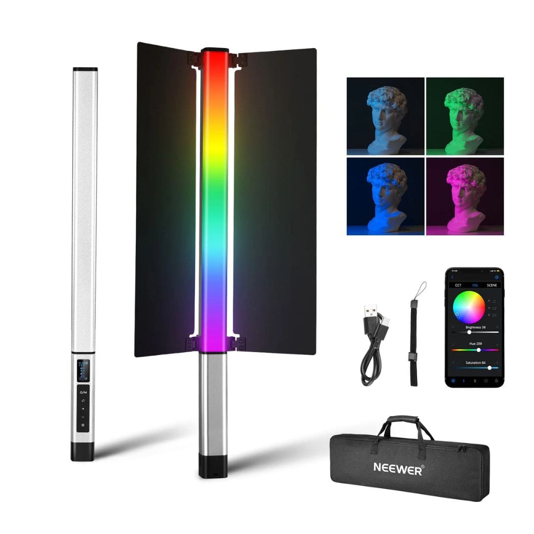 NEEWER CL124 RGB Handheld LED Light Stick Wand