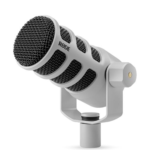 Rode PodMic USB and XLR Dynamic Broadcast Microphone (White)