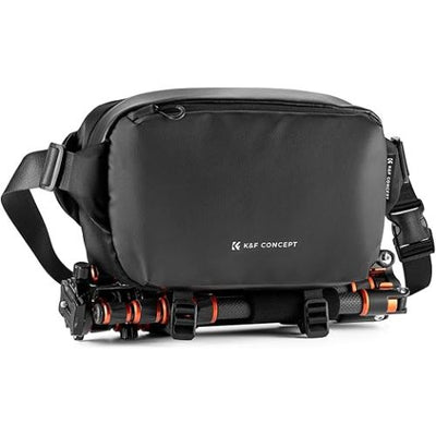 K&amp;F Concept 2-in-1 Sling Bag: Everyday Shoulder Bag &amp; Multifunction Photography Crossbody Camera DSLR Backpack Portable Bag