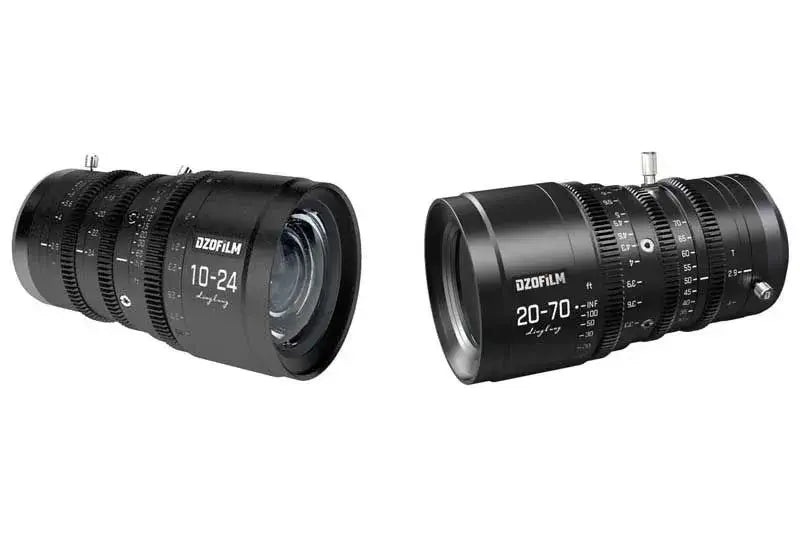 DZOFILM Linglung 10-24/20-70mm T2.9 Lens Bundle