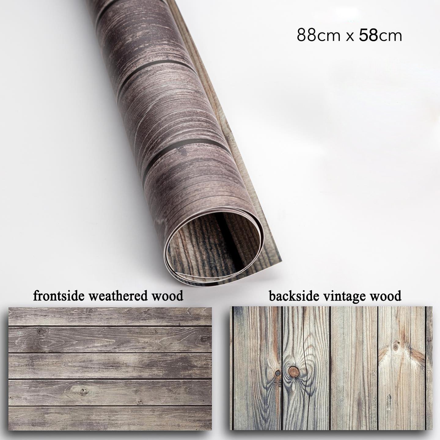 PROMAGE DOUBLE-SIDED PAPER BG LIGHT BROWN WOOD PM-DB10