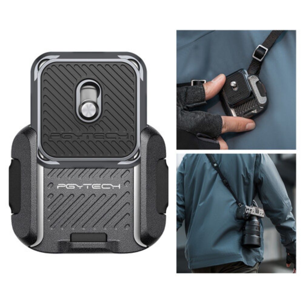 PGYTECH P-CG-189 Shoulder Strap Quick Release Clamp and Plate