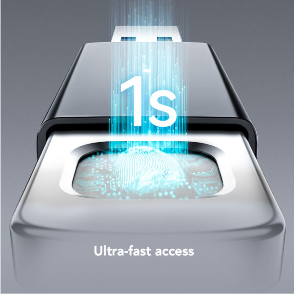 Lexar JumpDrive Fingerprint F35 PRO 128GB USB 3.2 Gen 1 Flash Drive