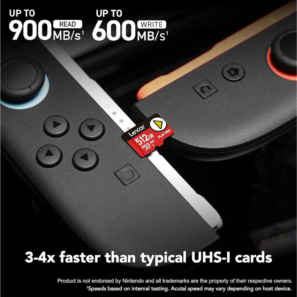 Lexar 512GB Play PRO microSD Express Card