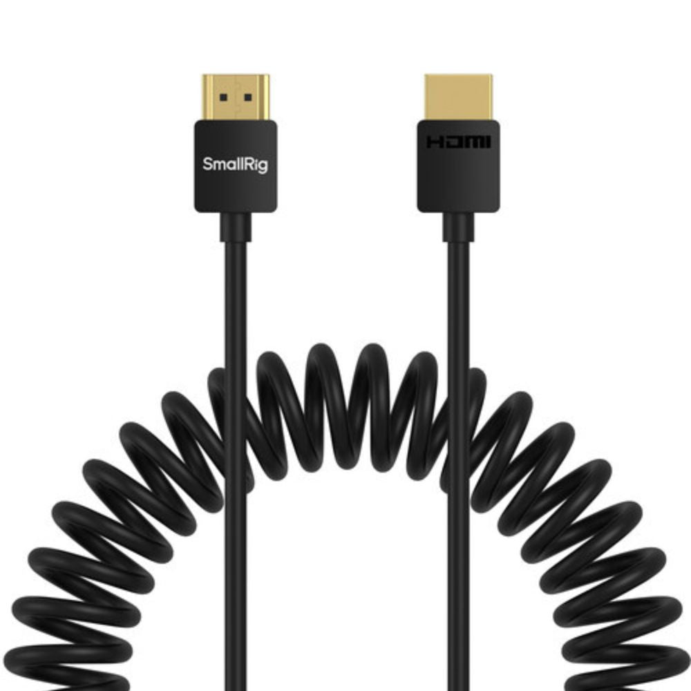 SmallRig Coiled HDMI Data Cable (3.9")