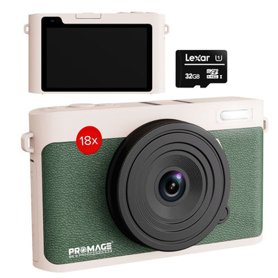 Promage 5K Dual Screen Digital Camera (PC160) - Green