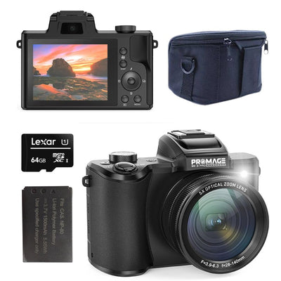 PROMAGE 64MP 5K Ultra HD+ Digital Camera (PC300)