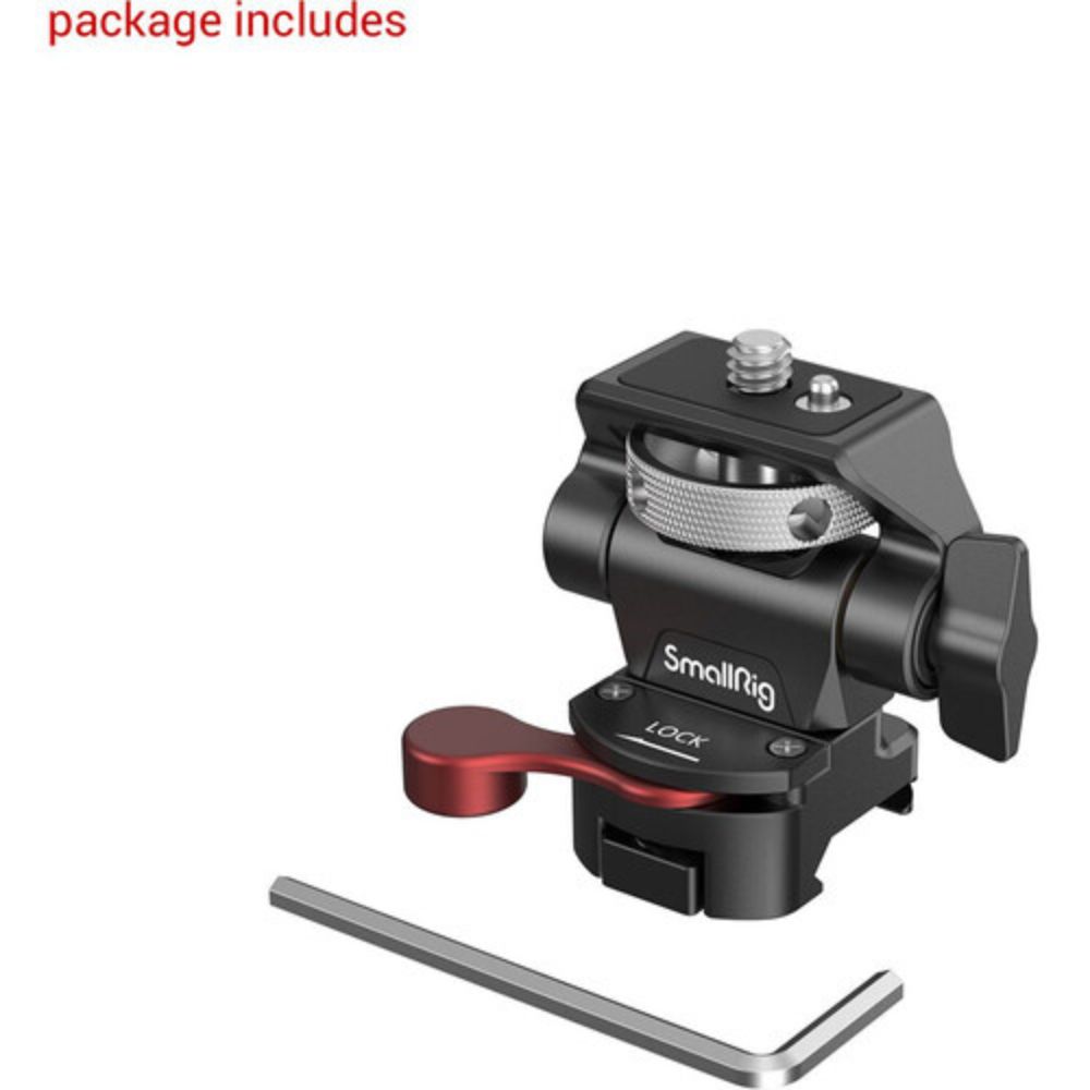 SmallRig Swivel and Tilt Adjustable Monitor Mount with NATO Clamp Mount 2906B