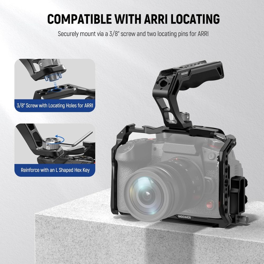 NEEWER CA007 Top Handle With MA006 Monitor Mount