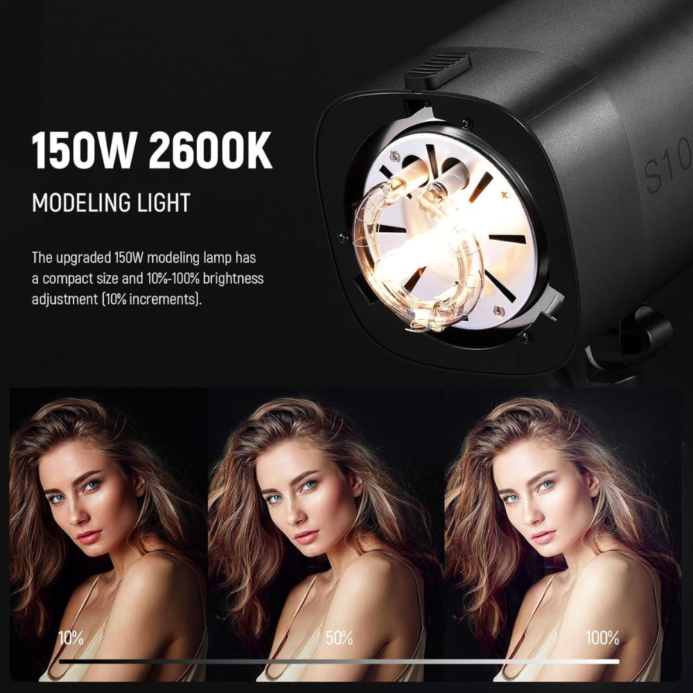 Neewer 800Ws Studio Monolight Flash Light Kit