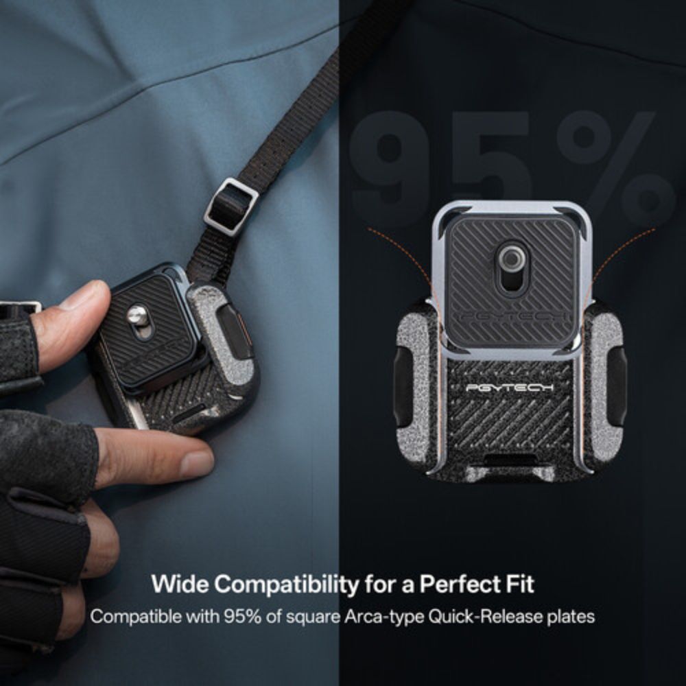 PGYTECH P-CG-189 Shoulder Strap Quick Release Clamp and Plate