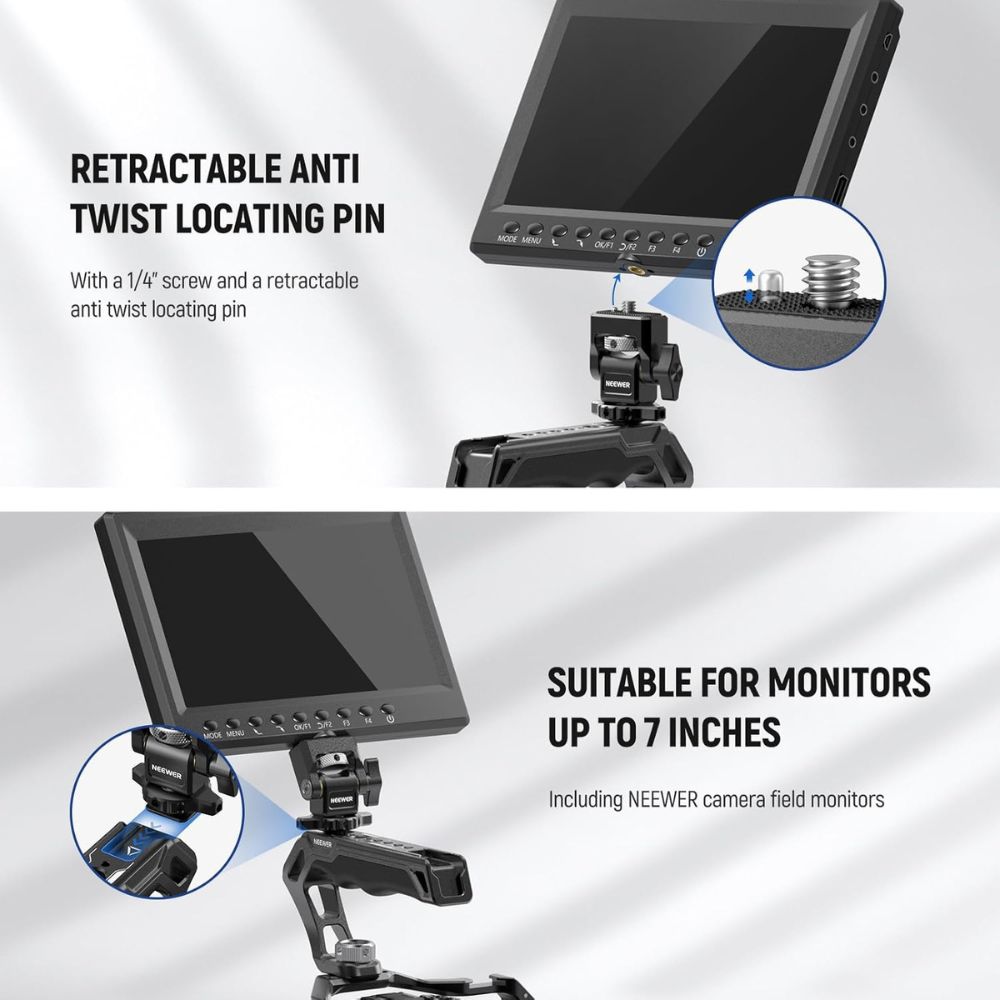 NEEWER CA007 Top Handle With MA006 Monitor Mount