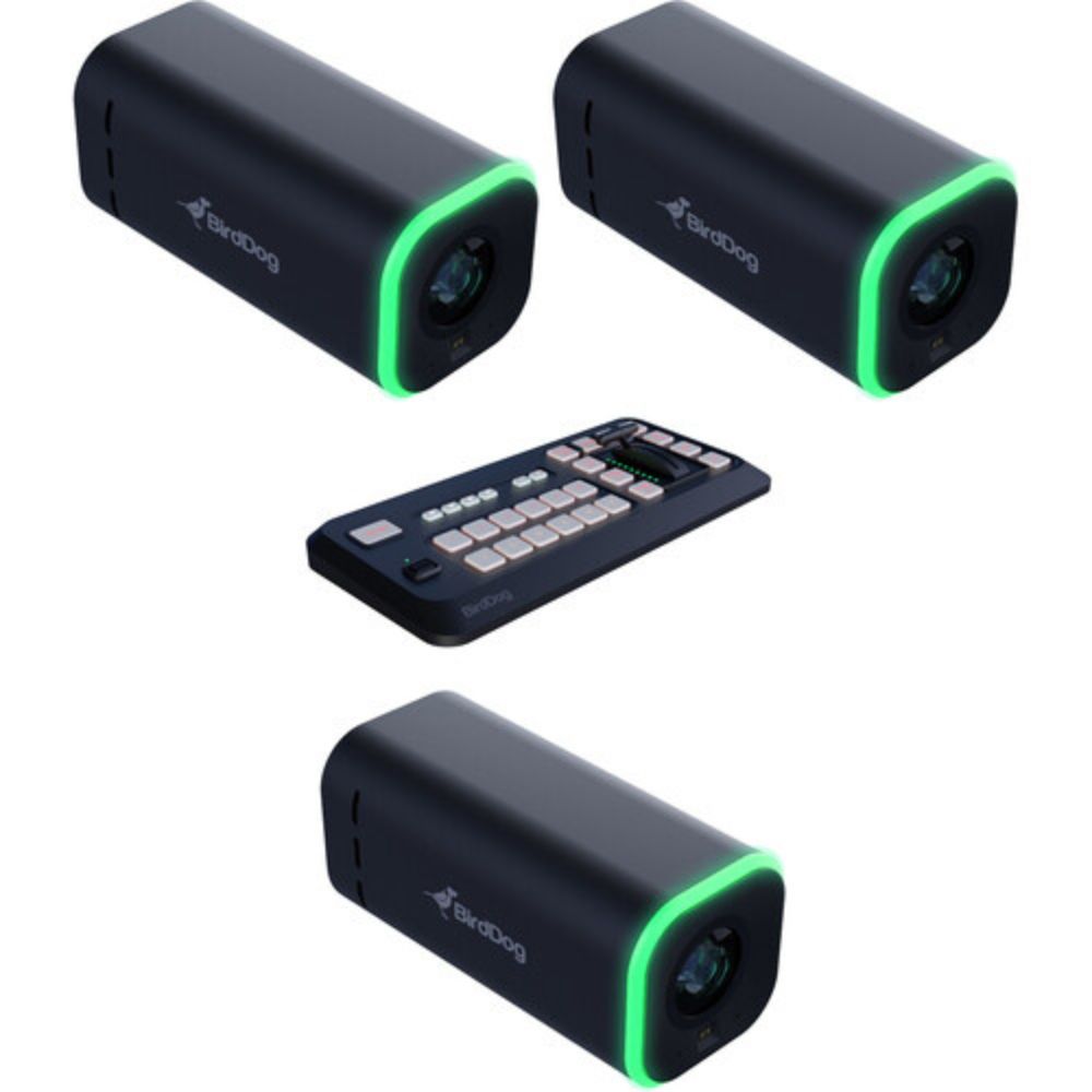 BirdDog MAKI Live 3-Camera Bundle with Control Surface