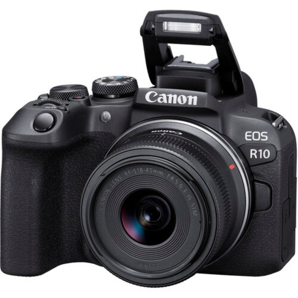 Canon EOS R10 Mirrorless Digital Camera + RF-S 18-45MM F4.5-6.3 IS STM LENS