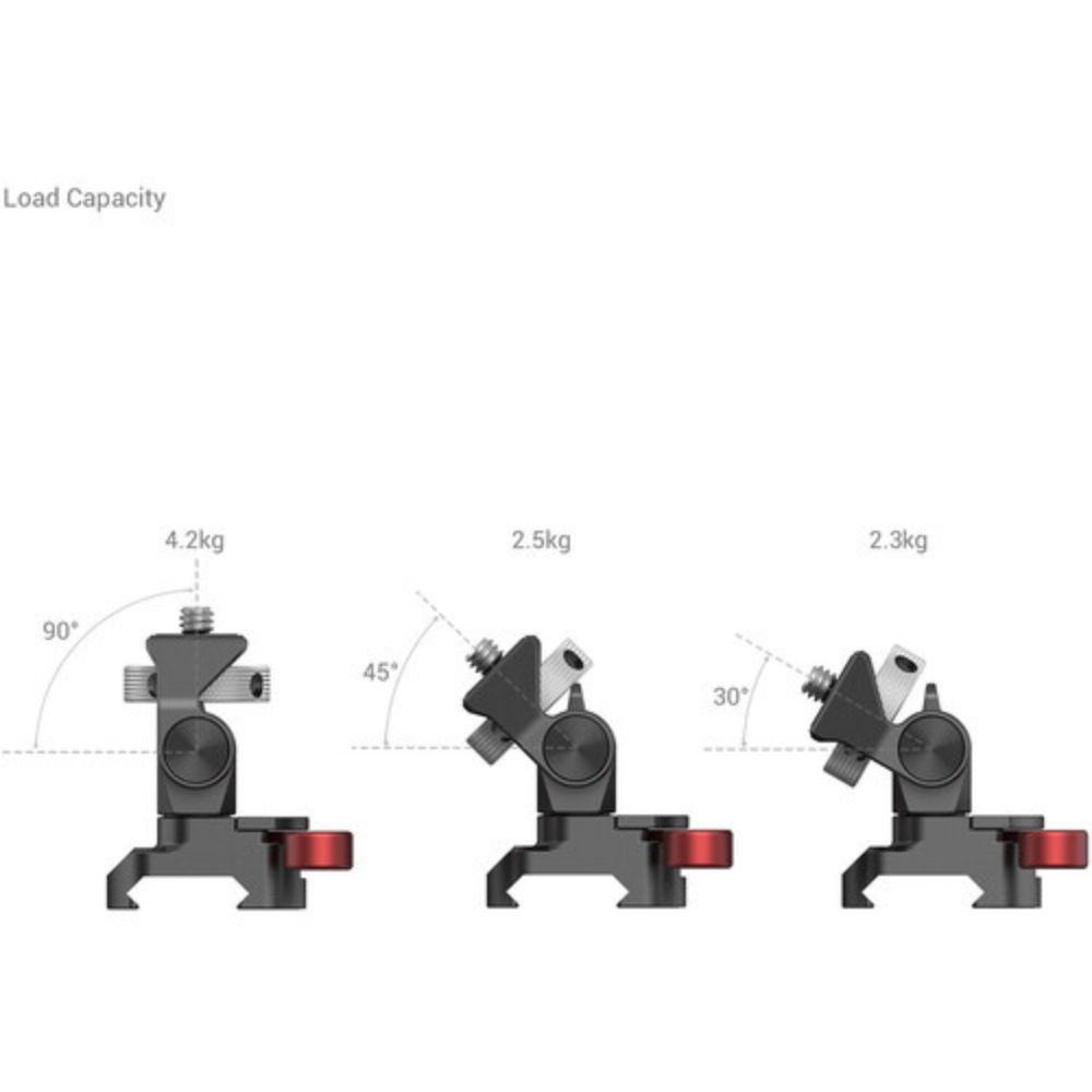 SmallRig Swivel and Tilt Adjustable Monitor Mount with NATO Clamp Mount 2906B