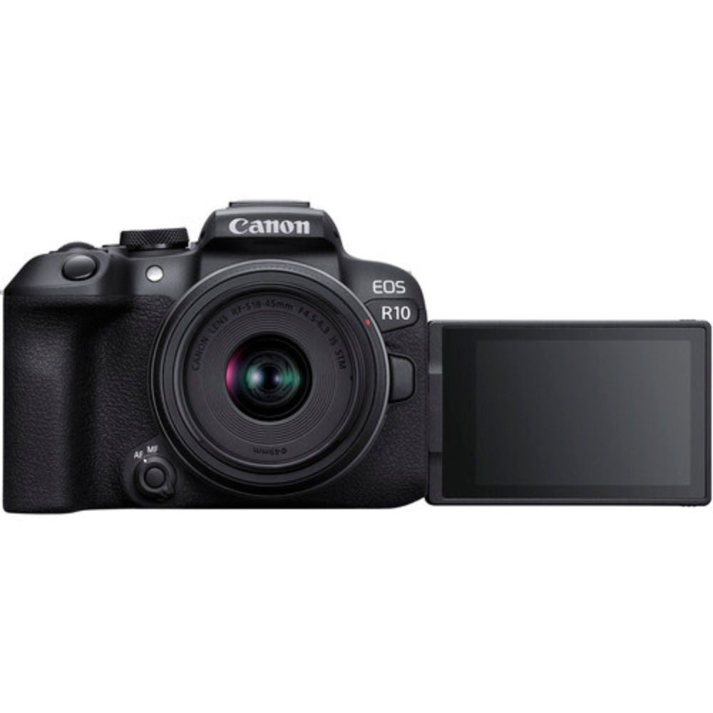 Canon EOS R10 Mirrorless Digital Camera + RF-S 18-45MM F4.5-6.3 IS STM LENS