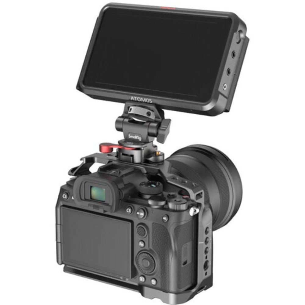 SmallRig Swivel and Tilt Adjustable Monitor Mount with NATO Clamp Mount 2906B