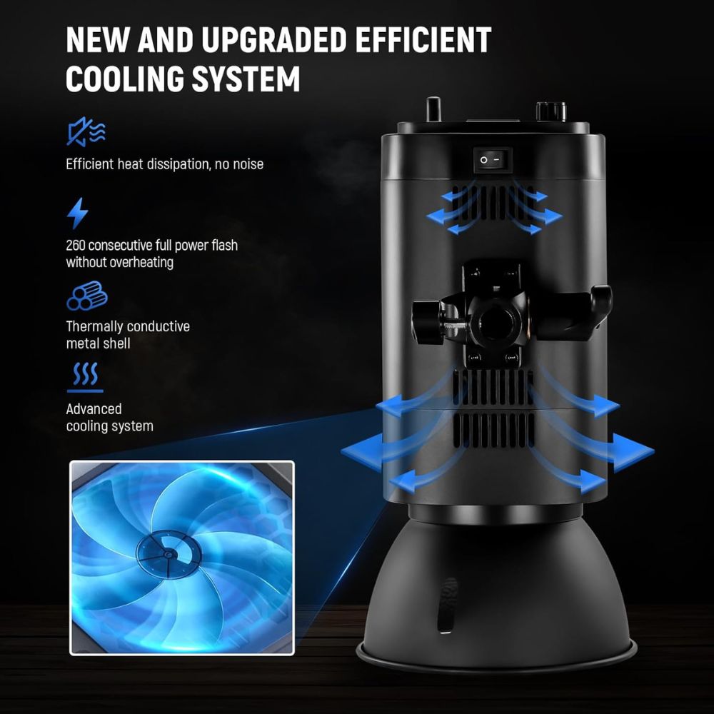 Neewer 800Ws Studio Monolight Flash Light Kit