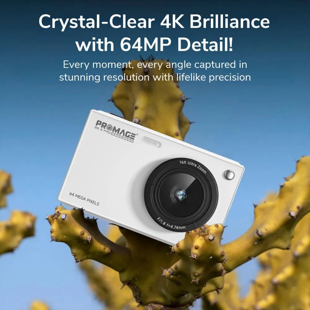 Promage 4K Dual Screen Digital Camera (PC130)