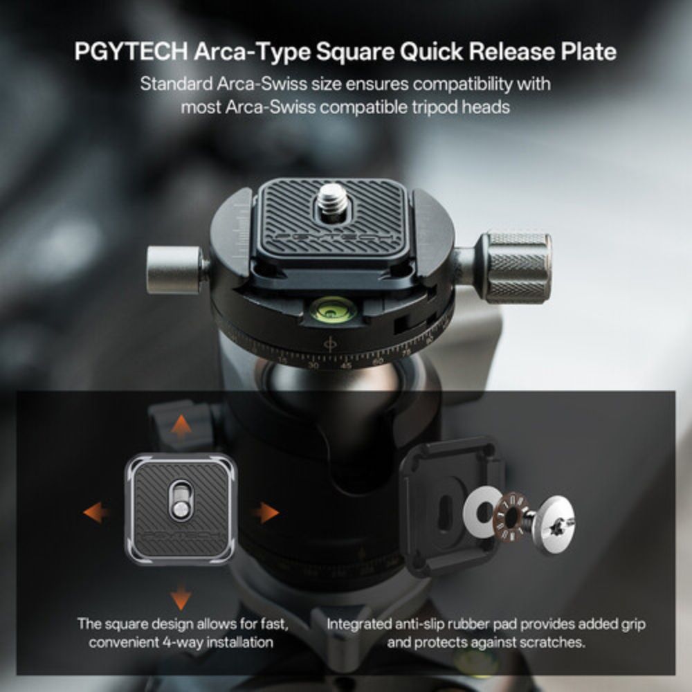 PGYTECH P-CG-189 Shoulder Strap Quick Release Clamp and Plate