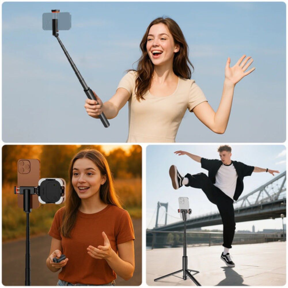 Neewer Basics Quick Release Selfie Stick (Black)
