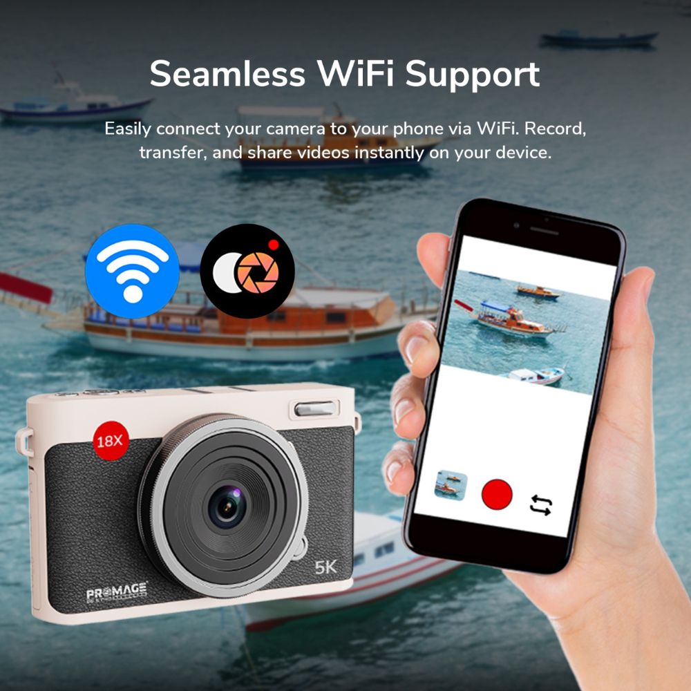 Promage 5K Dual Screen Digital Camera (PC160)