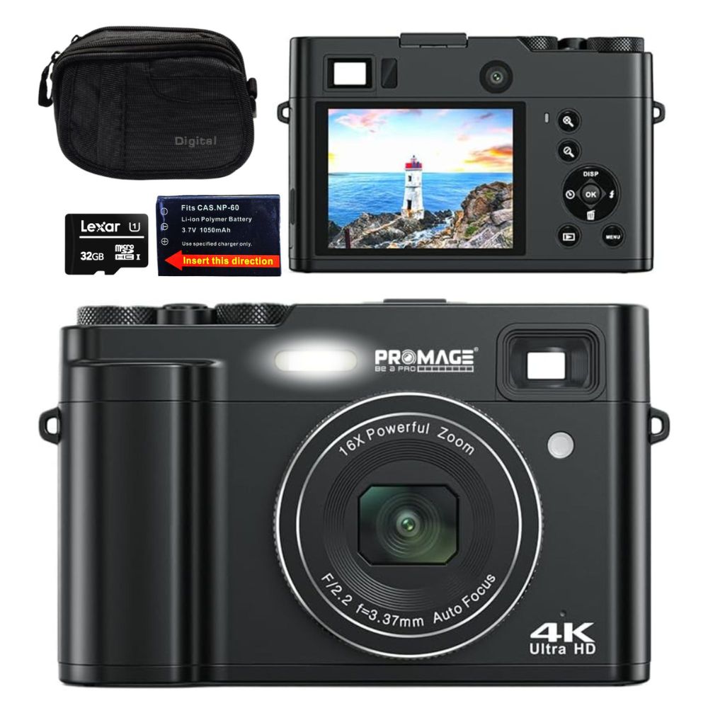 PROMAGE 4K Ultra HD Digital Camera (PC120)