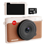 Promage 5K Dual Screen Digital Camera (PC160) - Brown