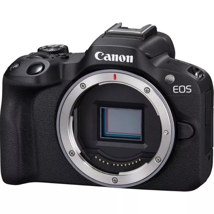 Canon EOS R50 Mirrorless Camera with RF-S 18-45mm F4 Lens